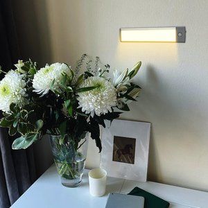 3 Pack Rechargeable 30 LED motion Sensor Light Cool White Color